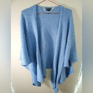 Women's Steve Madden Baby Blue Poncho Shawl OSFM